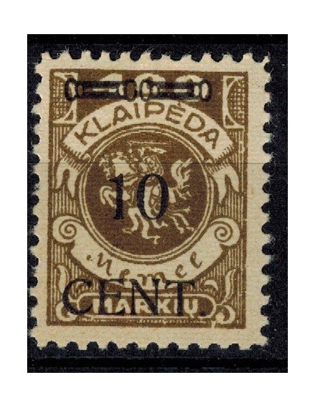 Occ Lituanie N° 145b Neuf *