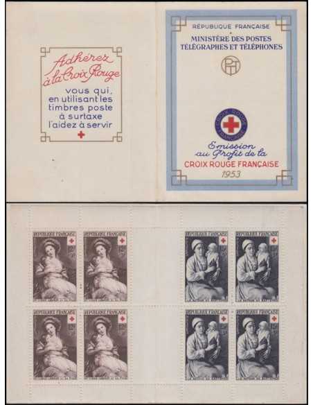 Carnet Croix rouge de 1953