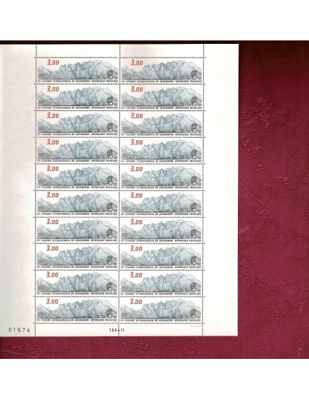 Feuille Complete du N° 2327 X20