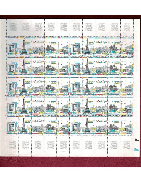 Feuille Complete du N° 2583A X10