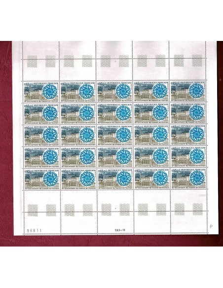 Feuille Complete du N° 1792 X25