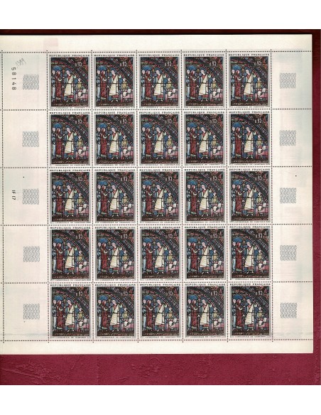 Feuille Complete du N° 1399 X25