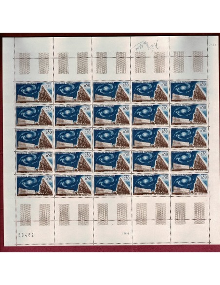 Feuille Complete du N° 1362 X25