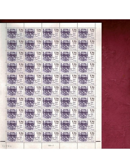 Feuille Complete du N° 2357 X50