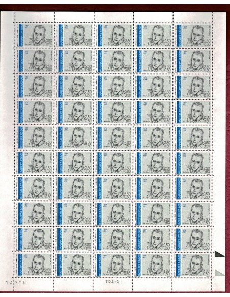 Feuille Complete du N° 2683 X50