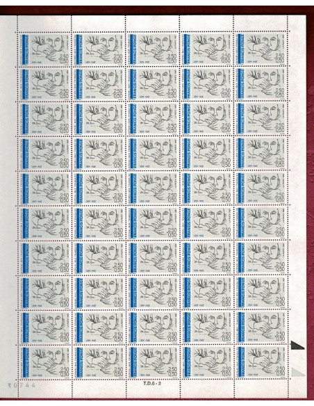 Feuille Complete du N° 2684 X50