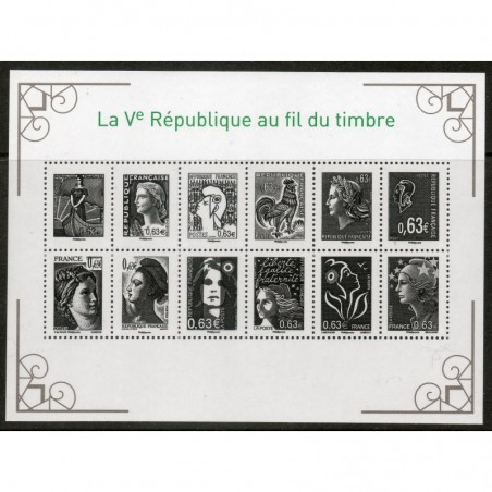 Feuille N° 4781 Neuf **