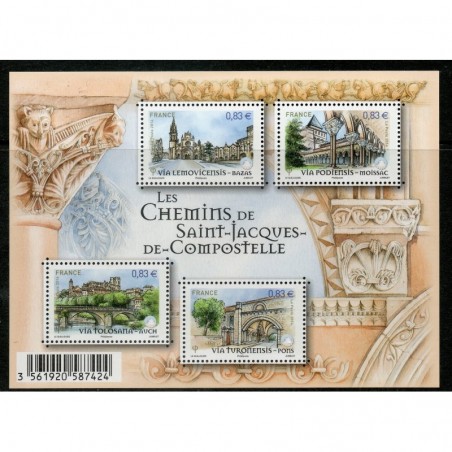 Feuille N° 4838 Neuf **