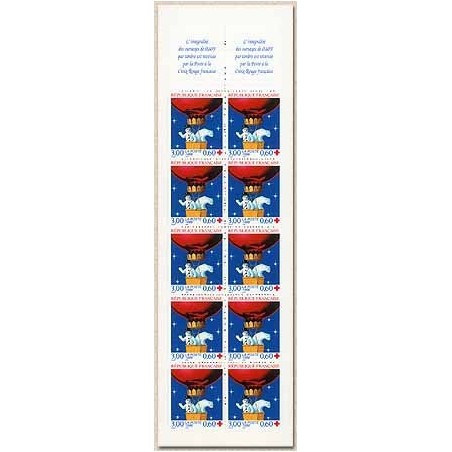 Carnet Croix rouge de 1996