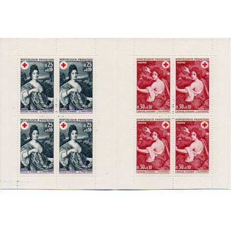 Carnet Croix rouge de 1968