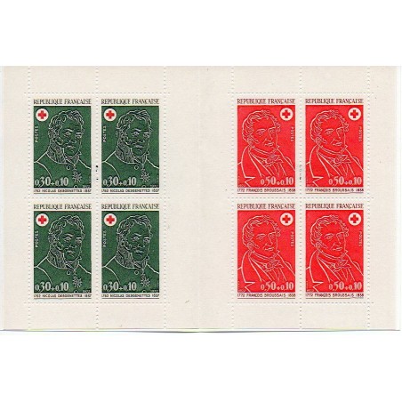 Carnet Croix rouge de 1972