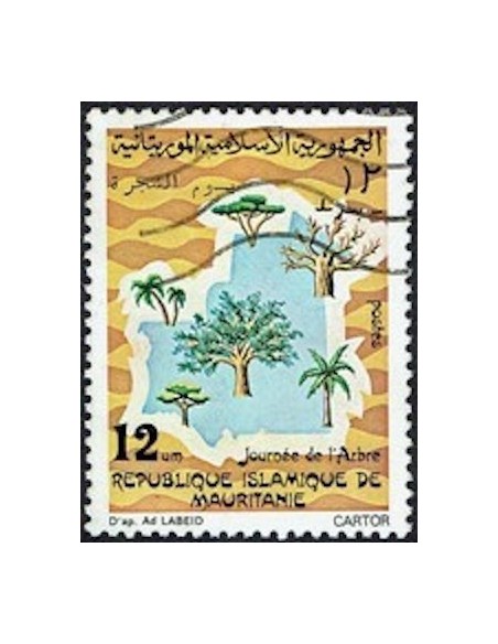 Timbre Poste Mauritanie N° 461 Neuf ** philatélie foxtimbre