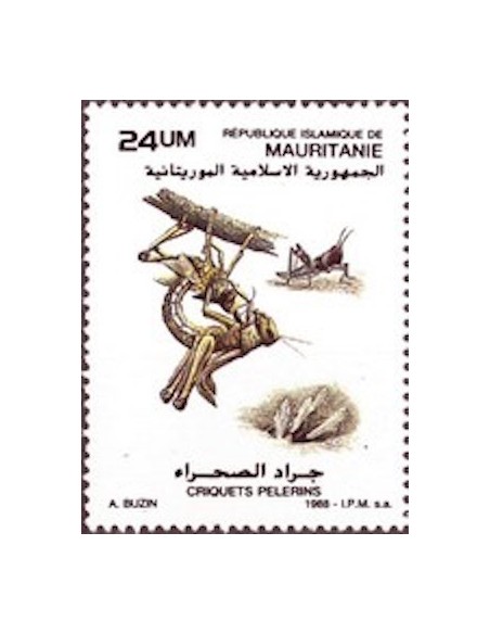 Timbre Poste Mauritanie N° 625 Neuf ** philatélie foxtimbre