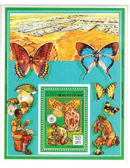 Timbre Poste Mauritanie N° BF 057 Neuf **philatélie foxtimbre