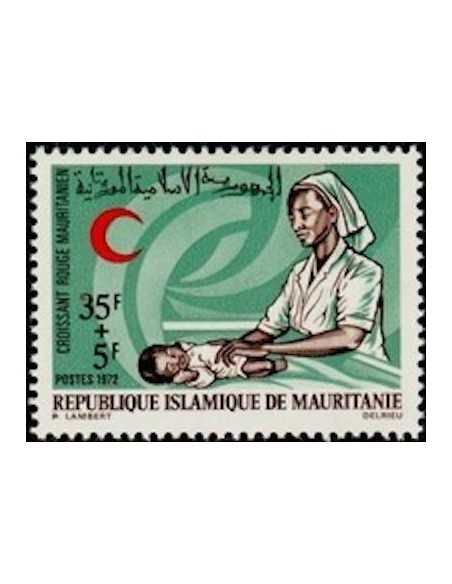 Timbre Poste Mauritanie N° 301 Neuf * philatélie foxtimbre