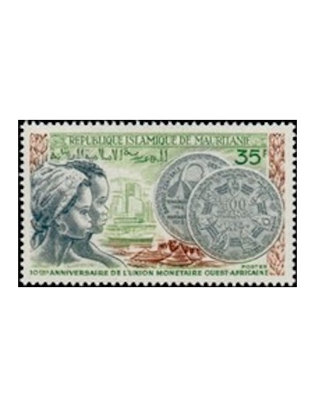 Timbre Poste Mauritanie N° 304 Neuf * philatélie foxtimbre