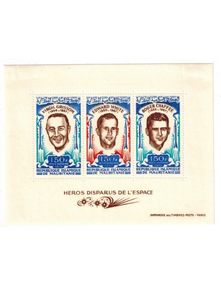 Timbre Poste Mauritanie N° BF 009 Neuf *philatélie foxtimbre