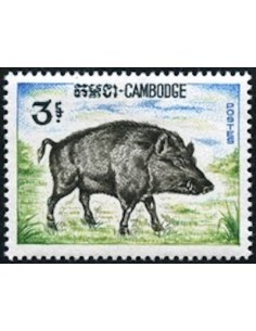 Cambodge N° 184 Obli