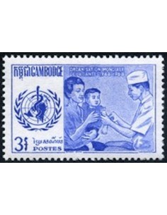 Cambodge N° 206 Obli