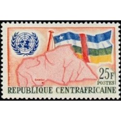 Centrafricaine N° 015 Neuf **