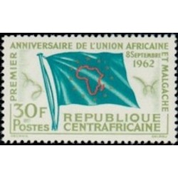 Centrafricaine N° 024 Neuf **