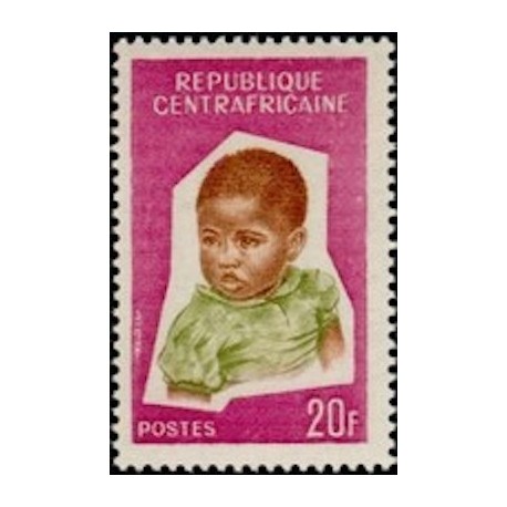 Centrafricaine N° 037 Neuf **