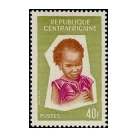 Centrafricaine N° 039 Neuf **