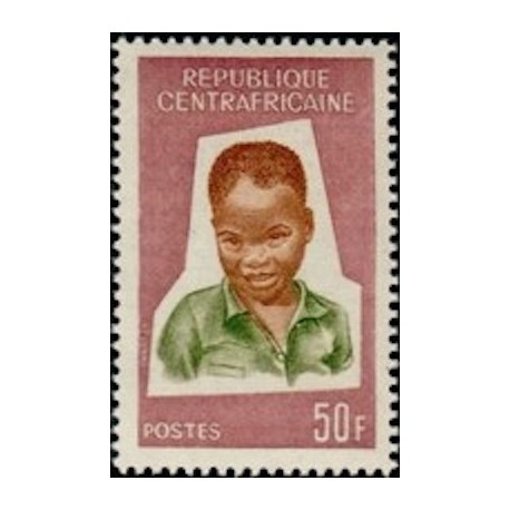 Centrafricaine N° 040 Neuf **