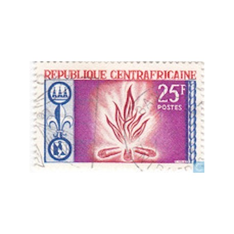 Centrafricaine N° 058 Neuf **