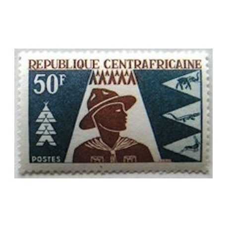 Centrafricaine N° 059 Neuf **