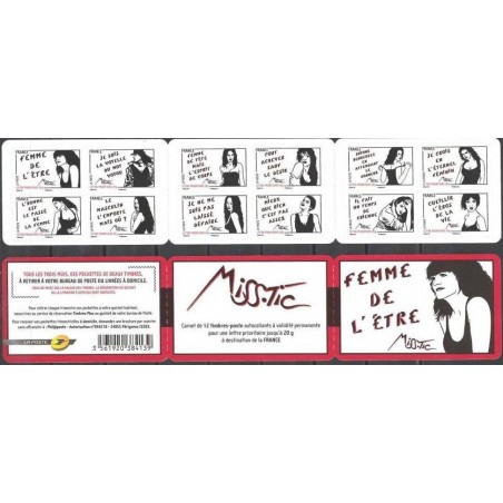 Carnet autoadhesif N° 0538