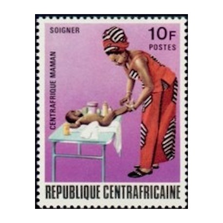 Centrafricaine N° 186 Neuf **