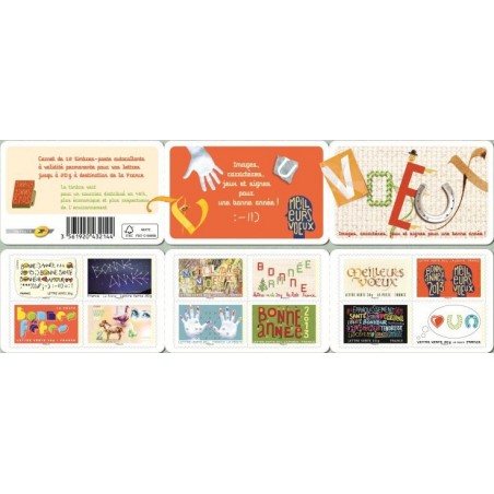 Carnet autoadhesif N° 0763