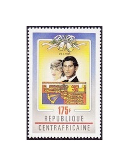 Centrafrcaine N° 453 Neuf **