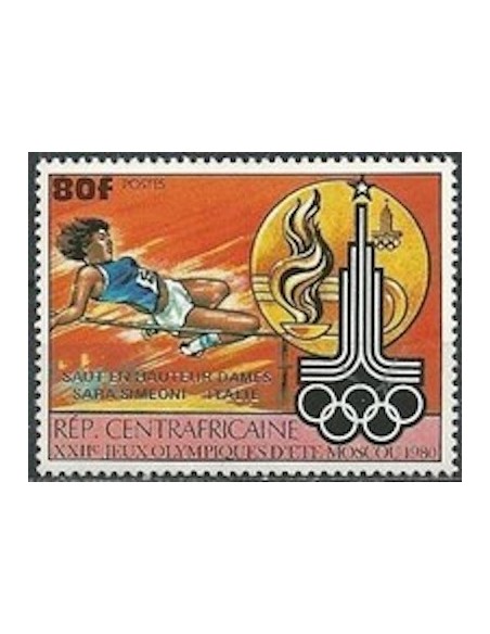 Centrafrcaine N° 465 Neuf **