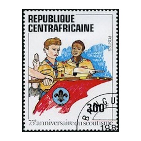 Centrafricaine N° 494 Neuf **