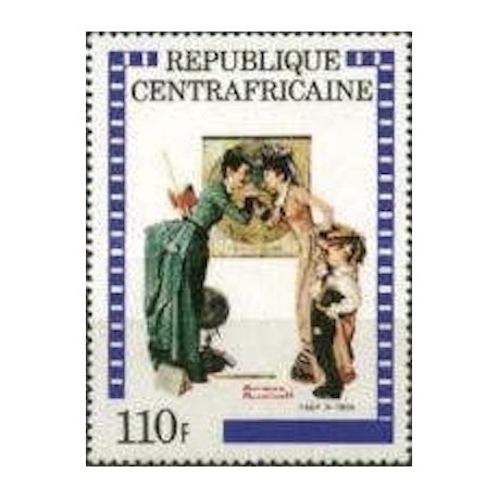 Centrafricaine N° 501 Neuf **