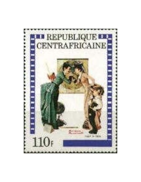 Centrafrcaine N° 501 Neuf **