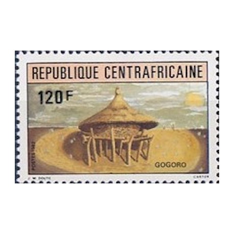 Centrafricaine N° 546 Neuf **