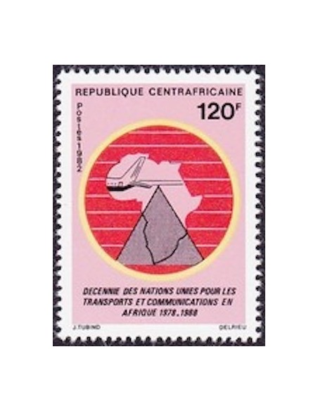 Centrafrcaine N° 562 Neuf **