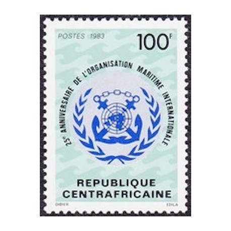 Centrafricaine N° 568 Neuf **