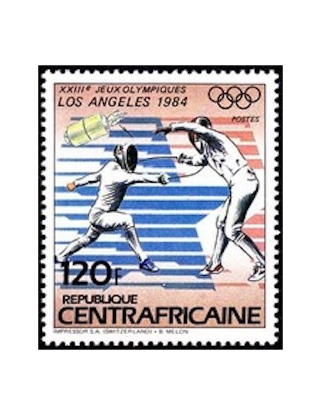 Centrafrcaine N° 590 Neuf **