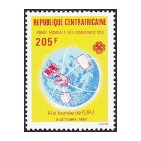 Centrafricaine N° 591 Neuf **