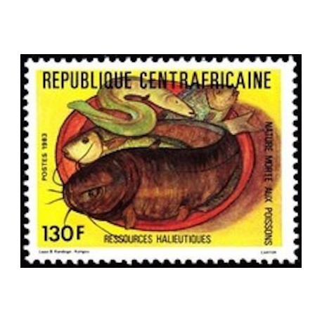 Centrafricaine N° 597 Neuf **