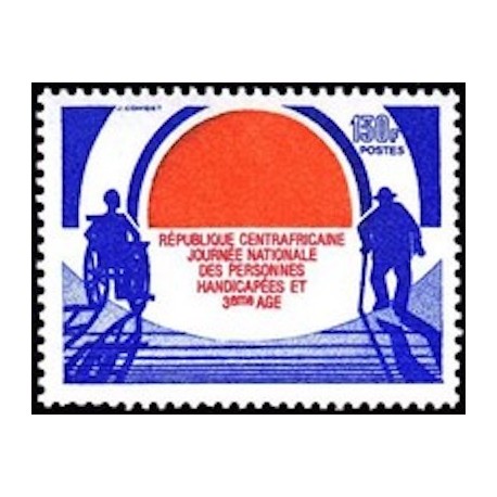 Centrafricaine N° 600 Neuf **