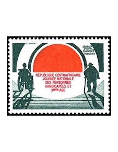 Centrafrcaine N° 601 Neuf **