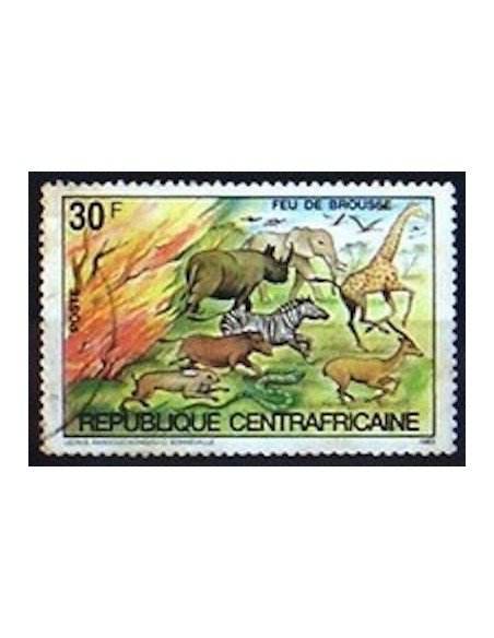 Centrafrcaine N° 602 Neuf **