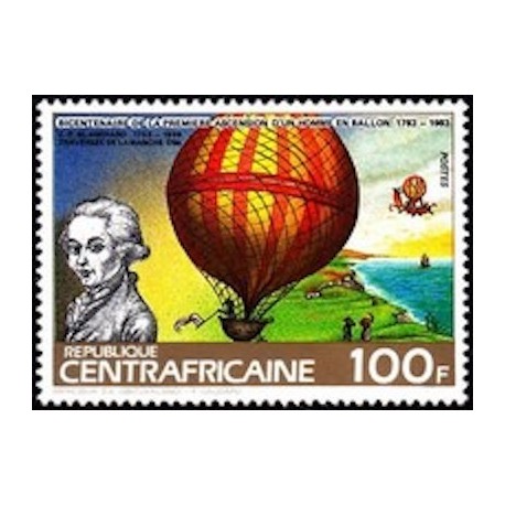 Centrafricaine N° 605 Neuf **