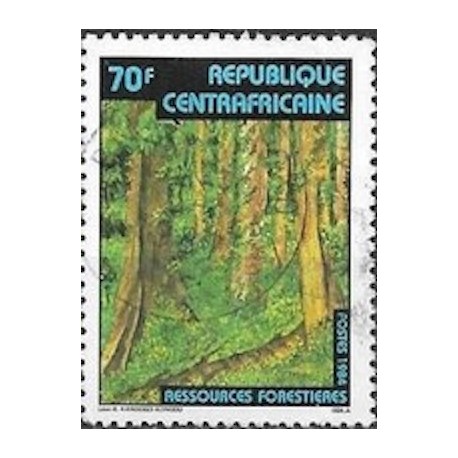 Centrafricaine N° 634 Neuf **