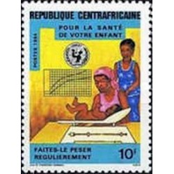 Centrafricaine N° 636 Neuf **